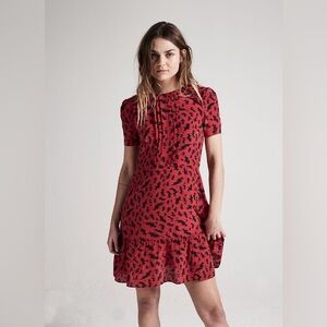 ZOE KARSSEN ELECTRIC ALL OVER DRESS